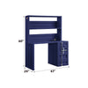 ACME Cargo Blue Writing Desk with Hutch Model 37907