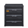 ACME Cargo Gunmetal Chest with 3 Drawers Model 37957