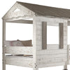 ACME Darlene Rustic White Bunk Bed (Twin | Twin)Model 38135