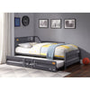 ACME Cargo Gunmetal Daybed with Trundle (Twin) Model 39885