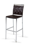 Shasta Modern Brown Eco Leather Bar Stool (Set Of 2) Model VGHR5011B-BRN