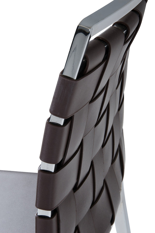 Shasta Modern Brown Eco Leather Bar Stool (Set Of 2) Model VGHR5011B-BRN