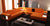 Bonded Leather Polaris Orange Leather Sectional Sofa Model VGEV5022-OR-BL