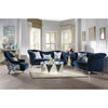 ACME Jaborosa Blue Velvet Sofa with 3 Pillows Model 50345