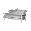 ACME Versailles Ivory Fabric & Bone White Sofa with 5 Pillows Model 52105