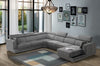 ACME Alwin Dark Gray Fabric Modular LF Sofa Model 53720