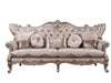 ACME Jayceon Fabric & Champagne Sofa with 5 Pillows Model 54865