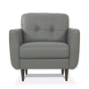 ACME Radwan Pesto Green Top Grain Leather Chair Model 54962