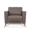 ACME Malaga Taupe Top Grain Leather Chair Model 55002