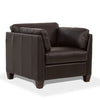 ACME Matias Chocolate Top Grain Leather Chair Model 55012