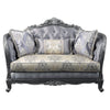 ACME Ariadne Fabric & Platinum Loveseat with 3 Pillows Model 55346