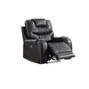 ACME Braylon Magnetite Synthetic Leather Power Motion Recliner Model 55413