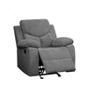 ACME Kalen Gray Chenille Motion Glider Recliner Model 55442