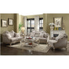 ACME Chelmsford Beige Fabric & Antique Taupe Sofa with 5 Pillows Model 56050