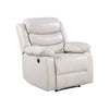 ACME Eilbra Beige Synthetic Leather Power Motion Recliner Model 56911