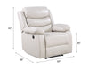 ACME Eilbra Beige Synthetic Leather Power Motion Recliner Model 56911