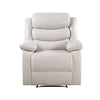 ACME Eilbra Beige Synthetic Leather Power Motion Recliner Model 56911