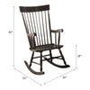 ACME Arlo Black Rocking Chair Model 59297