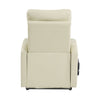 ACME Ricardo Beige Synthetic Leather Power Motion Recliner with Lift Model 59499