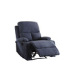 ACME Rosia Blue Velvet Motion Recliner Model 59545