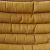 ACME Brancaster Turmeric Top Grain Leather & Aluminum Accent Chair Model 59664