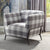 ACME Niamey II Pattern Fabric & Metal Accent Chair Model 59725