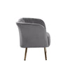 ACME Reese Gray Velvet & Gold Accent Chair Model 59797