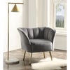 ACME Reese Gray Velvet & Gold Accent Chair Model 59797