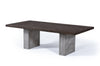 Modrest Renzo Modern Oak & Concrete 94" Dining Table Model VGGRRENZO-94