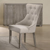 ACME Gabrian Fabric & Reclaimed Gray Side Chair (Set-2) Model 60173