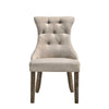 ACME Gabrian Fabric & Reclaimed Gray Side Chair (Set-2) Model 60173