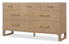 Hooker Furniture Bedroom Banyon Bay Seven Drawer Dresser Model 6081-90002-82