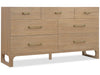 Hooker Furniture Bedroom Banyon Bay Seven Drawer Dresser Model 6081-90002-82
