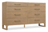 Hooker Furniture Bedroom Banyon Bay Eight Drawer Dresser Model 6081-90202-82