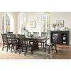 ACME Maisha Rustic Walnut Dining Table Model 61030