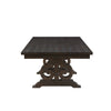 ACME Maisha Rustic Walnut Dining Table Model 61030