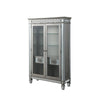 ACME Varian Mirrored & Antique Platinum Curio Model 66166