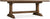 Hooker Furniture Casual Dining Driftwood Rectangle Dining Table with Two 20-inch Leaves Model 6820-75200-85