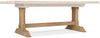 Hooker Furniture Casual Dining Driftwood Rectangle Dining Table with Two 20-inch Leaves Model 6820-75200-80