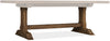 Hooker Furniture Casual Dining Driftwood Rectangle Dining Table with Two 20-inch Leaves Model 6820-75200-85
