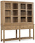 Hooker Furniture Casual Dining Driftwood Display Sideboard Model 6820-75900-80