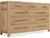 Hooker Furniture Bedroom Driftwood Nine-Drawer Dresser Model 6820-90201-80