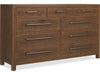 Hooker Furniture Bedroom Driftwood Nine-Drawer Dresser Model 6820-90201-85