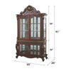 ACME Picardy Honey Oak Curio Model 68229
