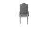 ACME House Marchese Two Tone Gray Fabric & Pearl Gray Arm Chair (Set-2) Model 68863