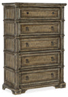 Hooker Furniture Bedroom La Grange Ross Prairie Five Drawer Chest Model 6960-90010-80