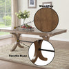 ACME Harald Gray Oak Dining Table Model 71765