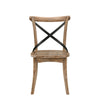 ACME Kendric Rustic Oak Side Chair (Set-2) Model 71777