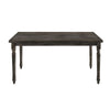 ACME Claudia II Weathered Gray Dining Table Model 71880