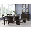 ACME Haddie Distressed Walnut Dining Table Model 72210
